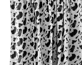pix Cowhide Print Curtains cow print curtains etsy