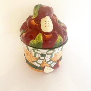 Cookie Jar. Fruit Basket. Vintage 1999.