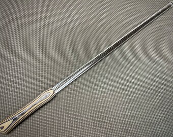Handcrafted Acrylic Cane with Spectraply Wood Handle