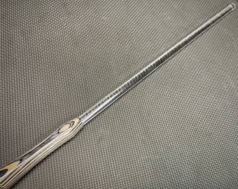 Handcrafted Acrylic Cane with Spectraply Wood Handle – Artisan Toy