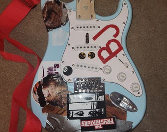 LEFTY BLUE! BJ Guitars Billie Joe Armstrong Green Day Blue