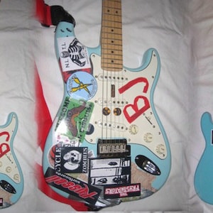 Green Day ビリージョーアームストロング　BLUE ハンドメイド Green Day ビリージョーアームストロング BLUE ハンドメイド
