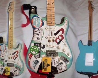 1994 BJ Guitars Billie Joe Armstrong Green Day Blue Guitar