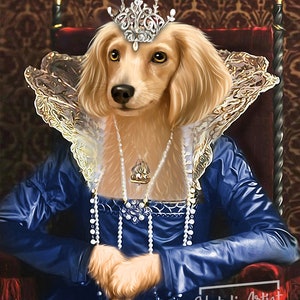 Custom Dog Canvas - Personalized Pet Portrait Painting for Dogs
