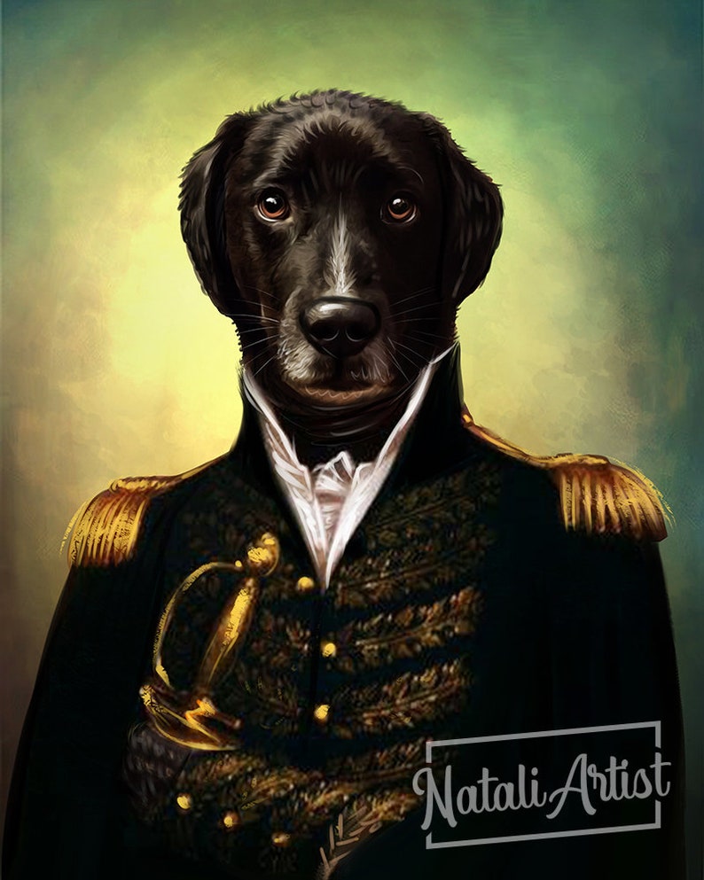 Custom Renaissance Pet Portrait Vintage pet portraits ...