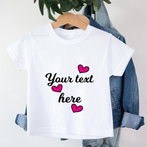 Personalized Baby Girl Onesies® Custom Text Toddler Shirt, Customized Baby Clothes Newborn Girl Coming Home Outfit Custom Infant Outfit Gift image 6