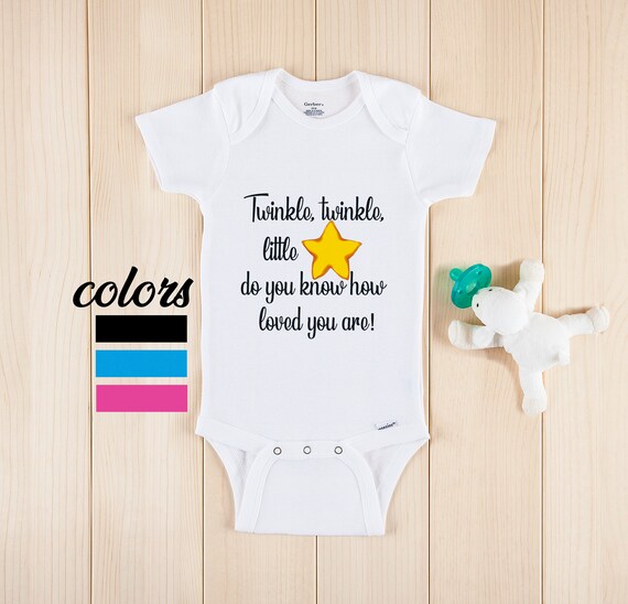 twinkle twinkle little star onesie