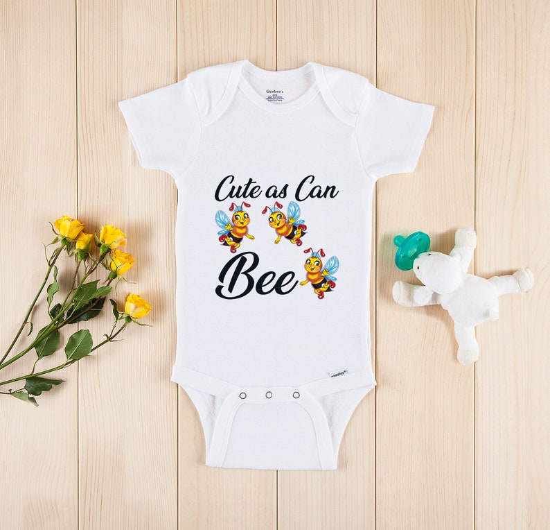Bee Onesie® Cute Baby Onesie Bee Baby Shower Gift Bumble Bee Etsy