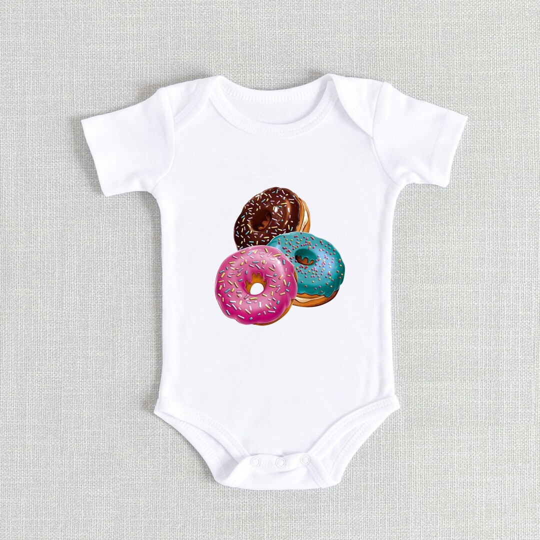 Donuts Onesie® Toddler Donut Shirt Donut Baby Clothes Donut Etsy