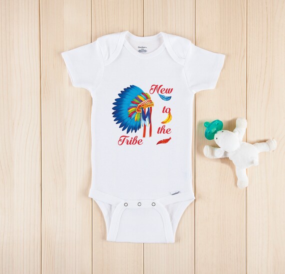 new to the tribe onesie