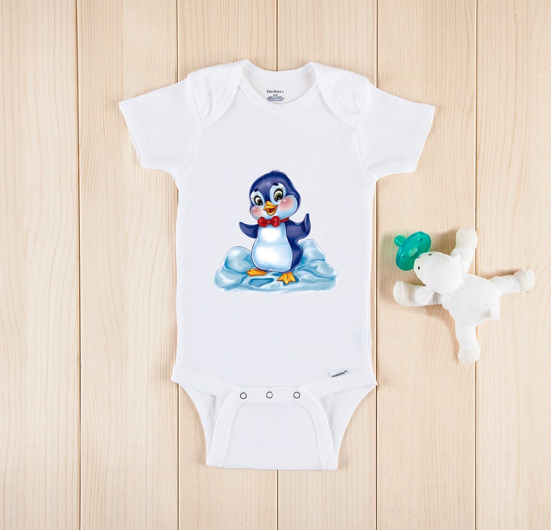 Penguin Onesie® Penguin Baby Clothes Animal Onesie Penguin - Etsy