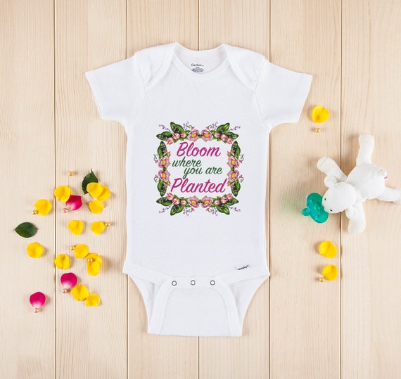 floral onesie newborn
