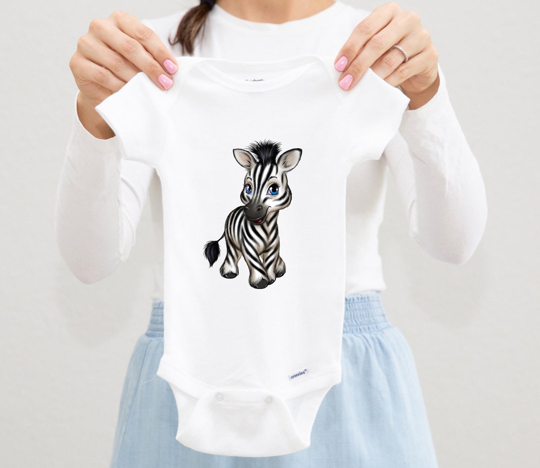 Zebra Baby Clothes, Safari Baby Onesie® Jungle Animal Baby Clothes ...