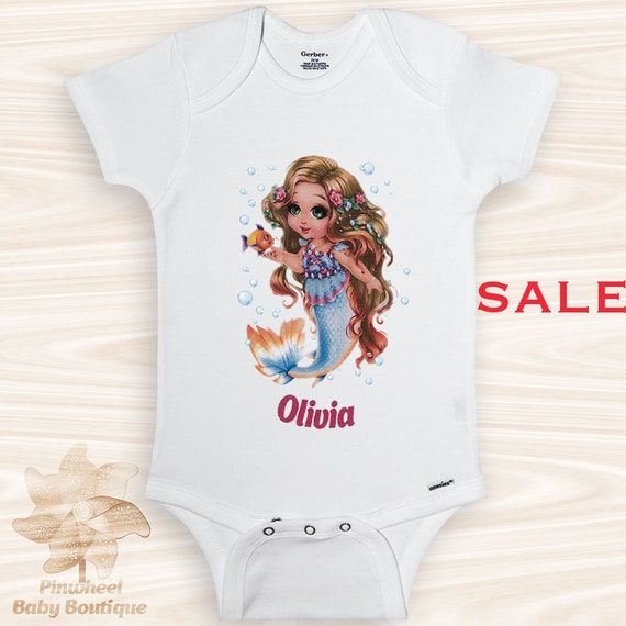 mermaid baby clothes