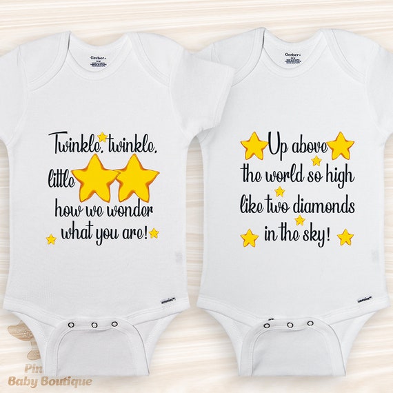 twinkle twinkle little star baby shower shirts