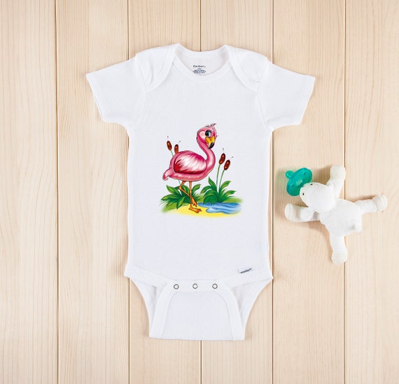 flamingo baby clothes