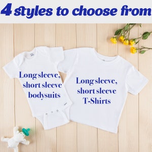 Personalized Baby Girl Onesies® Custom Text Toddler Shirt, Customized Baby Clothes Newborn Girl Coming Home Outfit Custom Infant Outfit Gift image 2