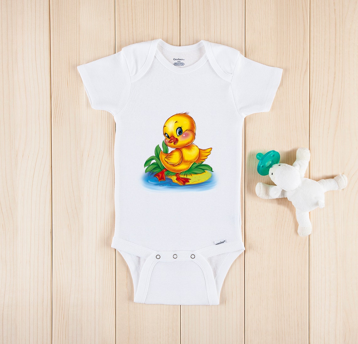 Duck Onesie® Farm Baby Clothes Duck Baby Shower Gift Farm Etsy
