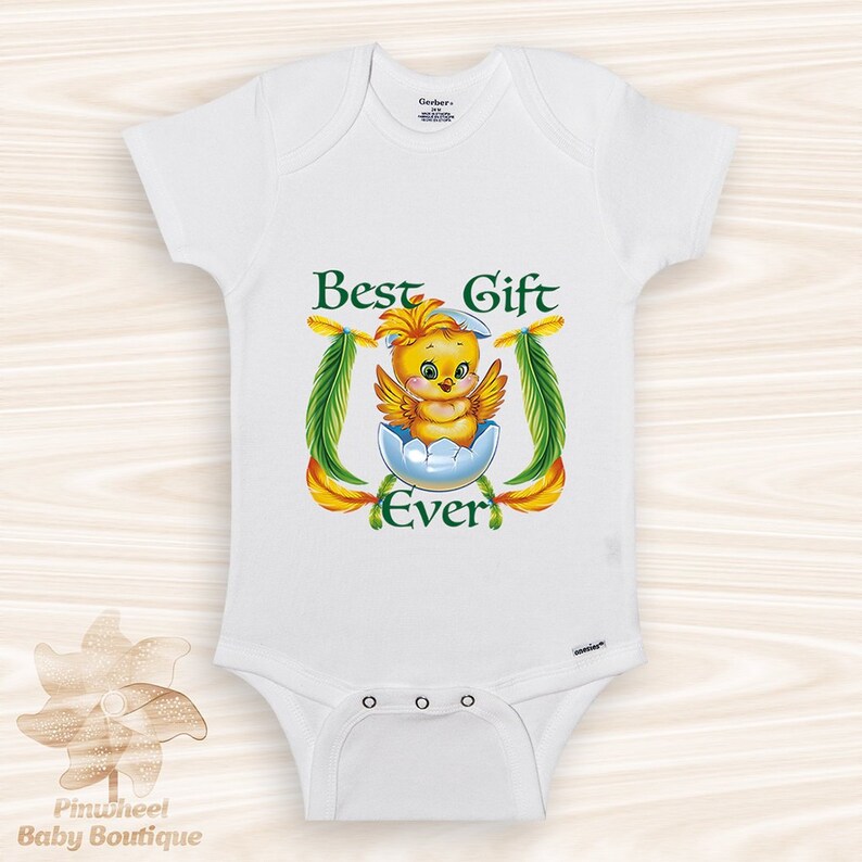 Baby Announcement Onesie Baby Shower Gift Best Gift Ever Onesie\u00ae Chicken Onesie Newborn Baby Onesie Mother/'s Day Onesie Toddler Shirt