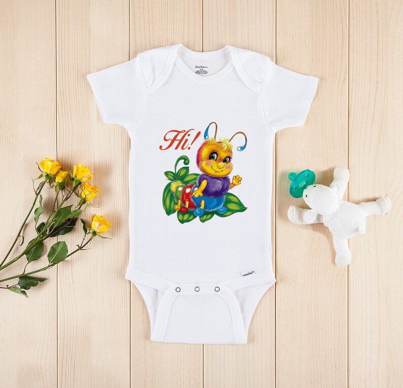 Caterpillar Onesie® Baby Girl Clothes Hungry Caterpillar Etsy