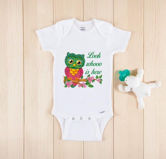 owl onesie baby