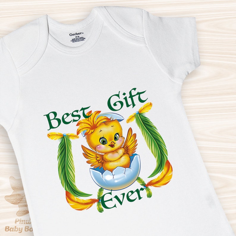 Baby Announcement Onesie Baby Shower Gift Best Gift Ever Onesie\u00ae Chicken Onesie Newborn Baby Onesie Mother/'s Day Onesie Toddler Shirt
