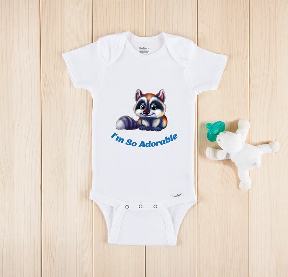 raccoon baby clothes
