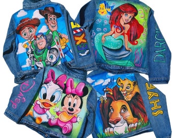 Chaquetas de personajes para niños.