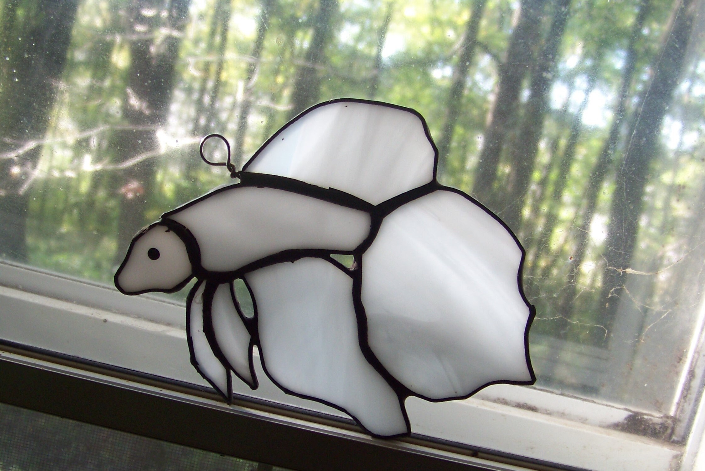 Stained Glass Betta Fish Etsy