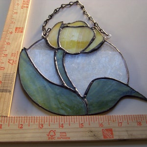 Stained glass Tulip Suncatcher