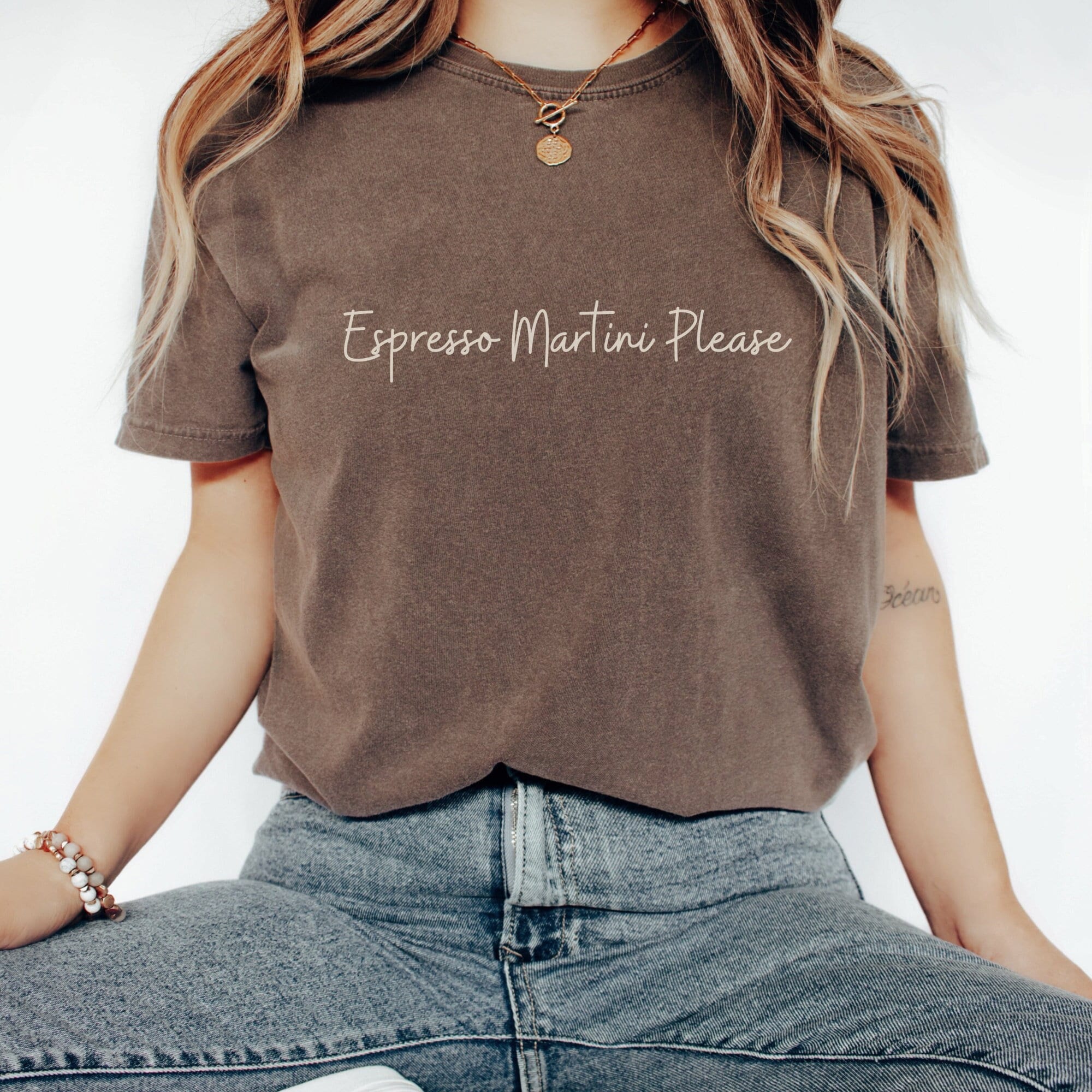 Espresso Martini Please tshirt Vintage Retro Preppy Stuff Comfort Colors Aesthetic Cocktail shirt t-shirt Espresso Martini Tini Time Tee