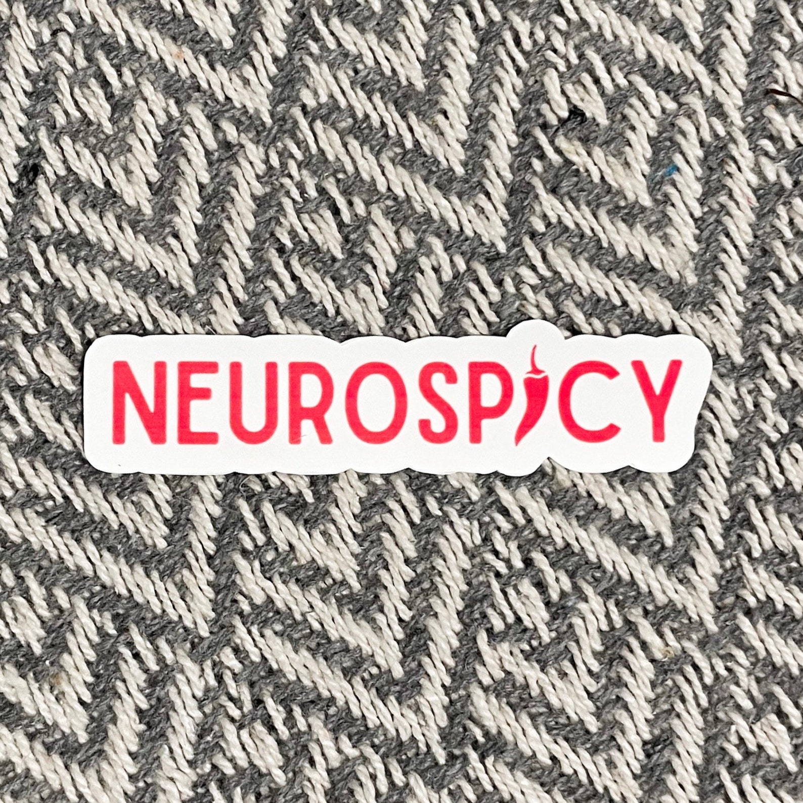 Neurospicy Sticker Autism ADHD Anxiety Sticker Neurodivergent Sticker ...