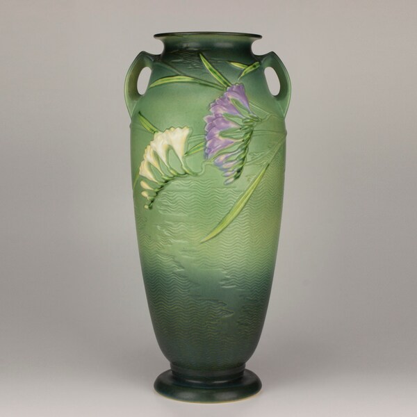 Roseville Pottery 18” Floor Vase Etsy