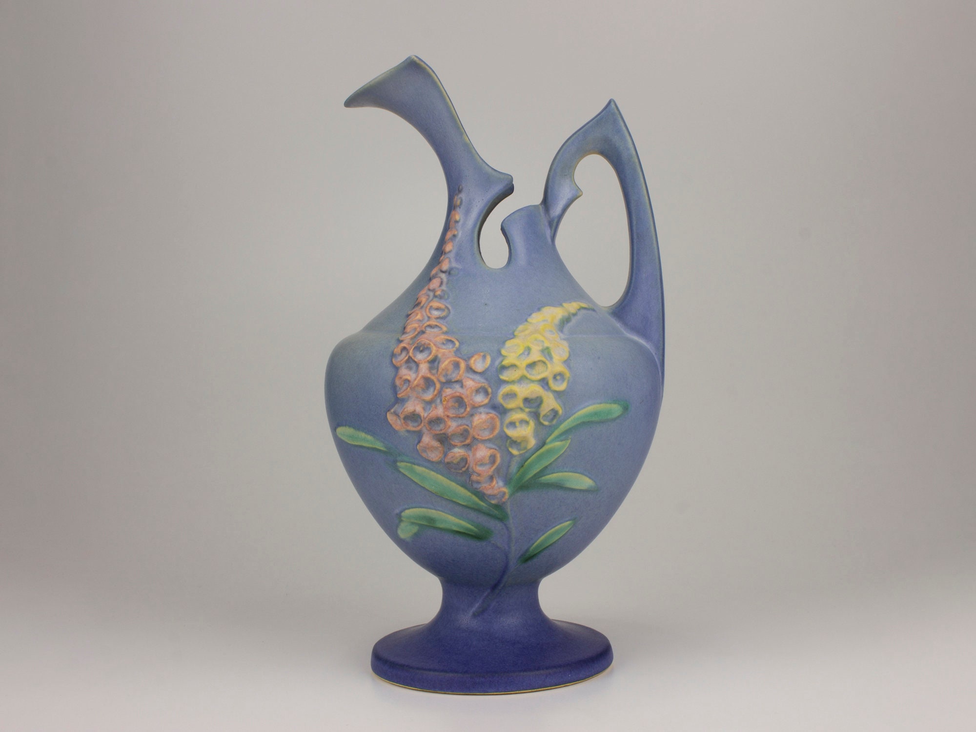 Roseville Vintage Pottery Foxglove Decorative Ewer/pitcher, Shape