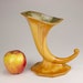 Roseville Pottery Russco Cornucopia Vase Shape 110-7 Gold - Etsy