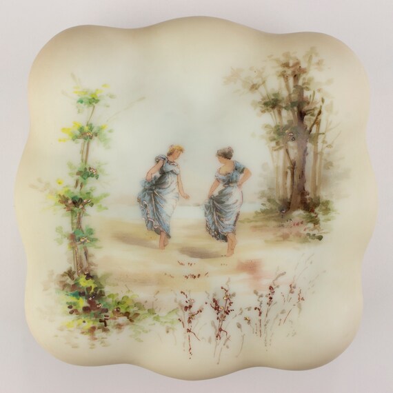 C F Monroe Wave Crest Egg Crate Large Dresser Box… - image 7