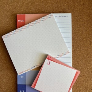 Pink Minimal Notepads