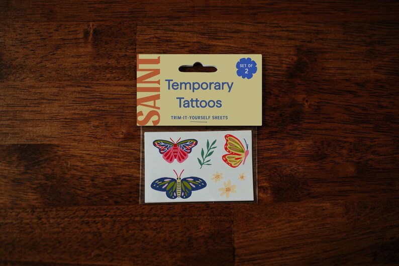 SaintTattoos Secret Garden Temporary Tattoos - Thumbnail 4