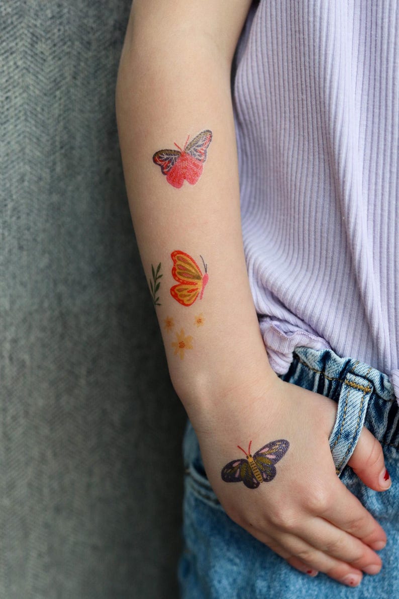 SaintTattoos Secret Garden Temporary Tattoos