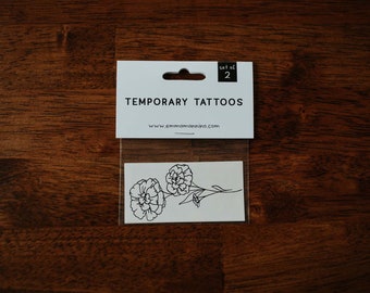 Tattoo Design Birth Flower - Etsy
