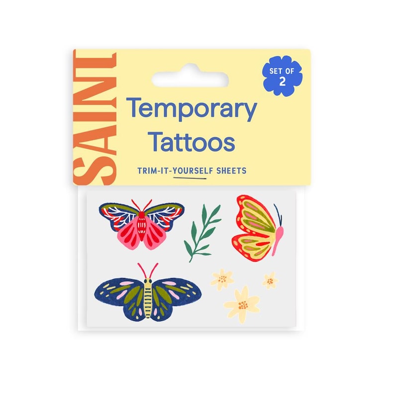 SaintTattoos Secret Garden Temporary Tattoos - Thumbnail 2