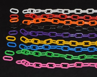 Plastic 6mm Chain Goat Animal Collar 20", 28" and 36"