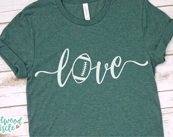 Love Football Svg Etsy