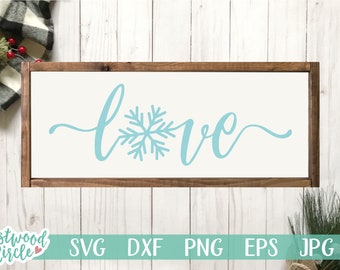 Download Snowflake Love Svg Etsy