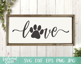 Download Love Paw Print Etsy