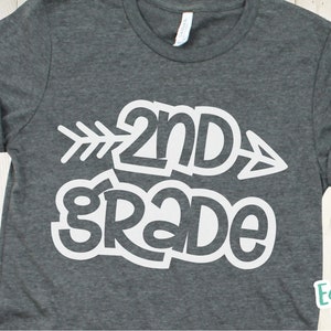 2nd Grade svg, Second Grade svg, School svg, School svg Files, Teacher svg, 2nd Grade Teacher svg, 2nd Grade Shirt svg, Second Grade Teacher