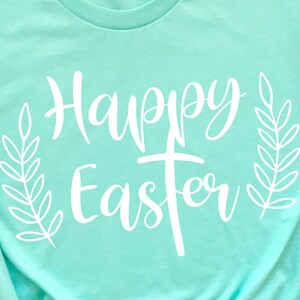 Happy Easter svg, Easter svg, Easter svg Files, Christian Easter svg, Easter svg Files for Cricut, Easter svg for Women, Easter svg Shirt
