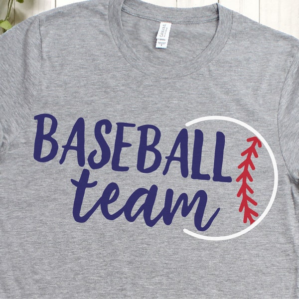 Baseball Team svg, Baseball svg, Baseball svg Files, Baseball Shirt svg, Baseball svg Designs, Baseball svg for Shirts, Cricut, Cut File