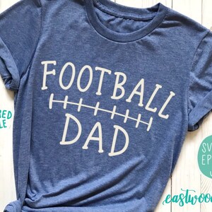 Football Dad svg, Football svg, Football Shirt svg, Football Dad Shirt svg, Dad svg, Hand Lettered svg, Handlettered svg, Cut File, dxf, eps