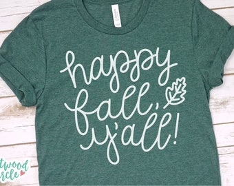 Happy Fall Yall svg, Happy Fall Y'all svg, Fall svg File, Fall svg, Fall Shirt svg, Fall svg Files, Fall Shirt svg Files, Autumn svg, png